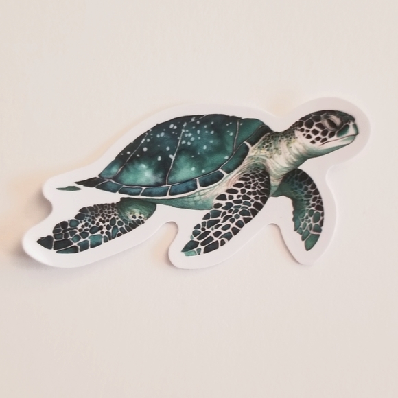 10/$10 Sea Turtle Sticker - Picture 1 of 1